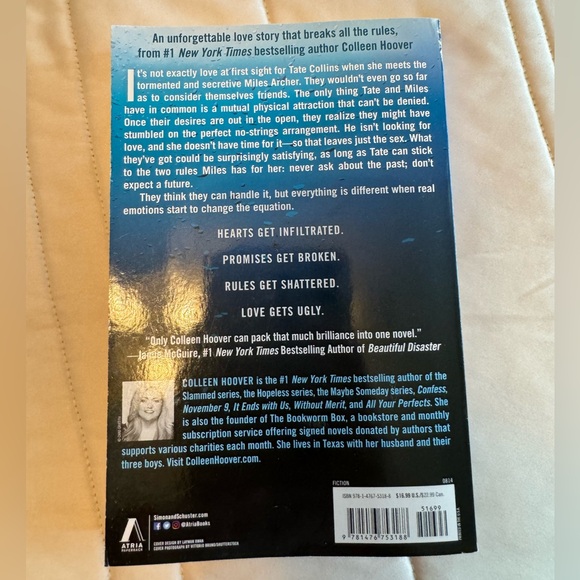 Ugly Love by Colleen Hoover - Picture 2 of 2